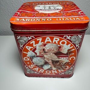 Lazzaroni Saronno Red and‎ Orange Tin